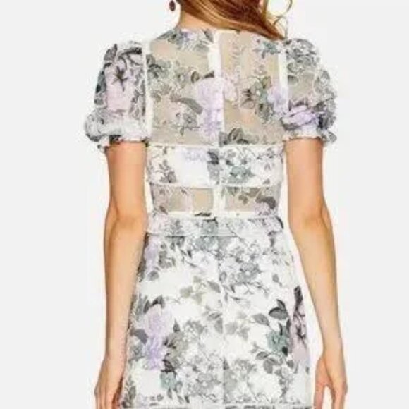 Alice McCall Lavender White Maxi Dress NWT Sz 10 - Picture 5 of 8